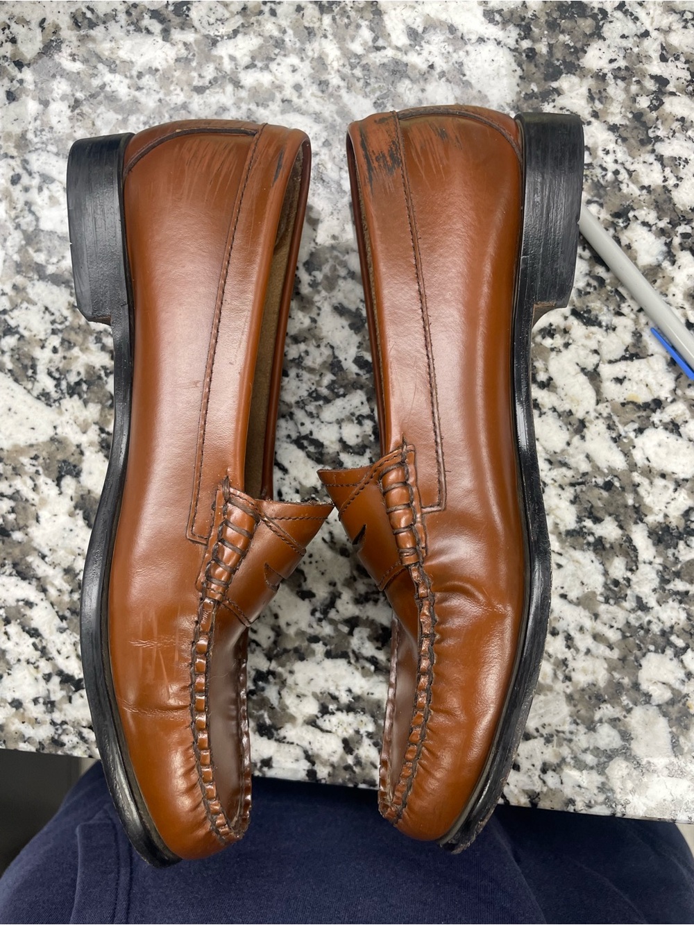 Women’s g h bass weejuns brown penny loafer